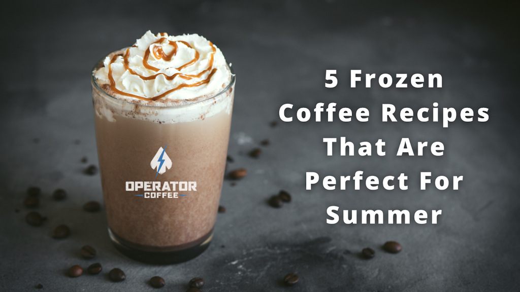 How to Make Frozen Coffee the Easy Way