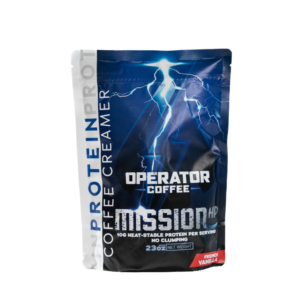 Operator Mission HP Protein Coffee Creamer - French Vanilla