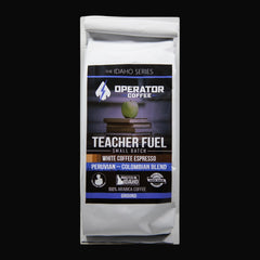 Teacher Fuel - White Coffee Espresso - Idaho Series