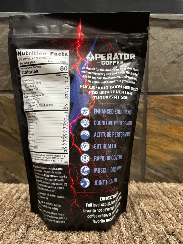 Operator Mission HP Complete Collagen Protein - All 9 Essential Aminos