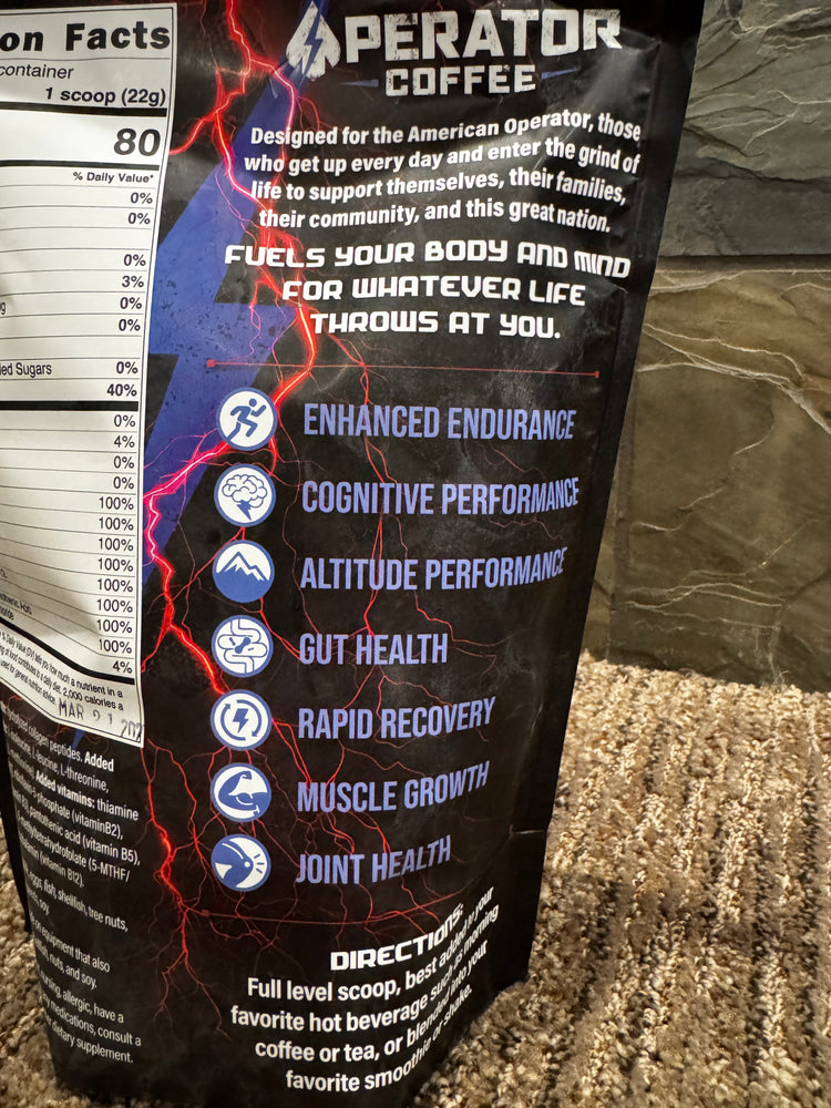 Operator Mission HP Complete Collagen Protein - All 9 Essential Aminos