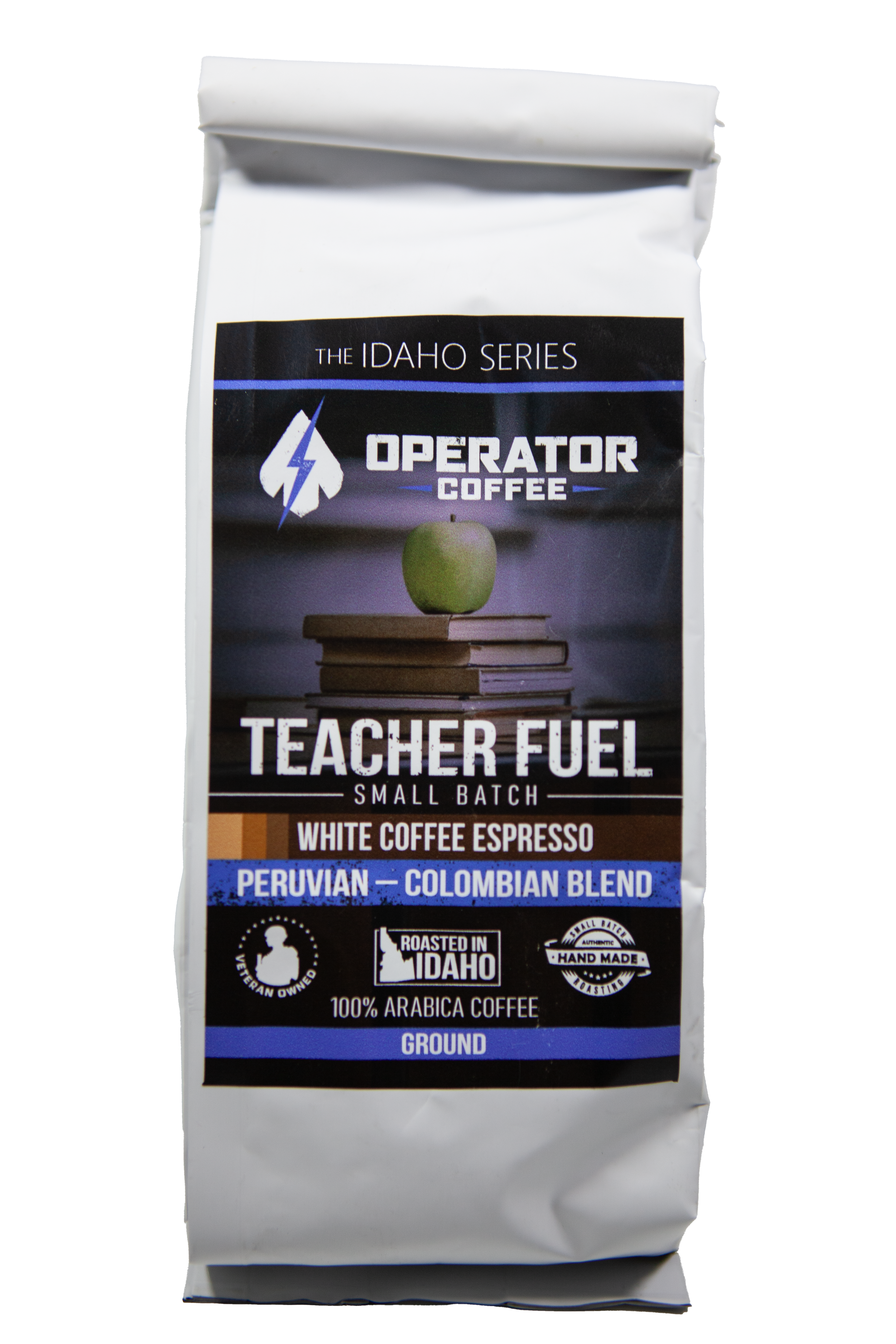 Teacher Fuel - White Coffee Espresso - Idaho Series