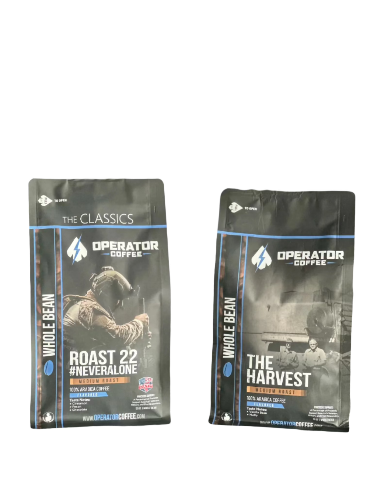 Flavored Favorites medium roast coffee bundle alternate view — Operator Coffee