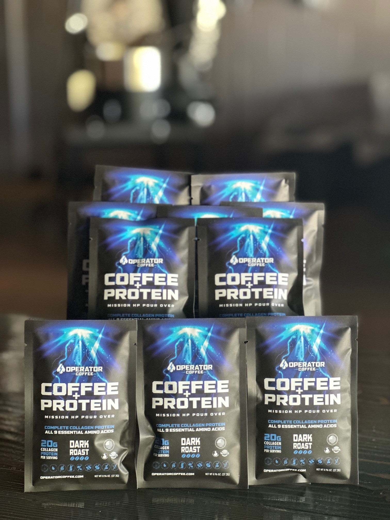 Mission HP Coffee + Protein Pour Over - 10 pack