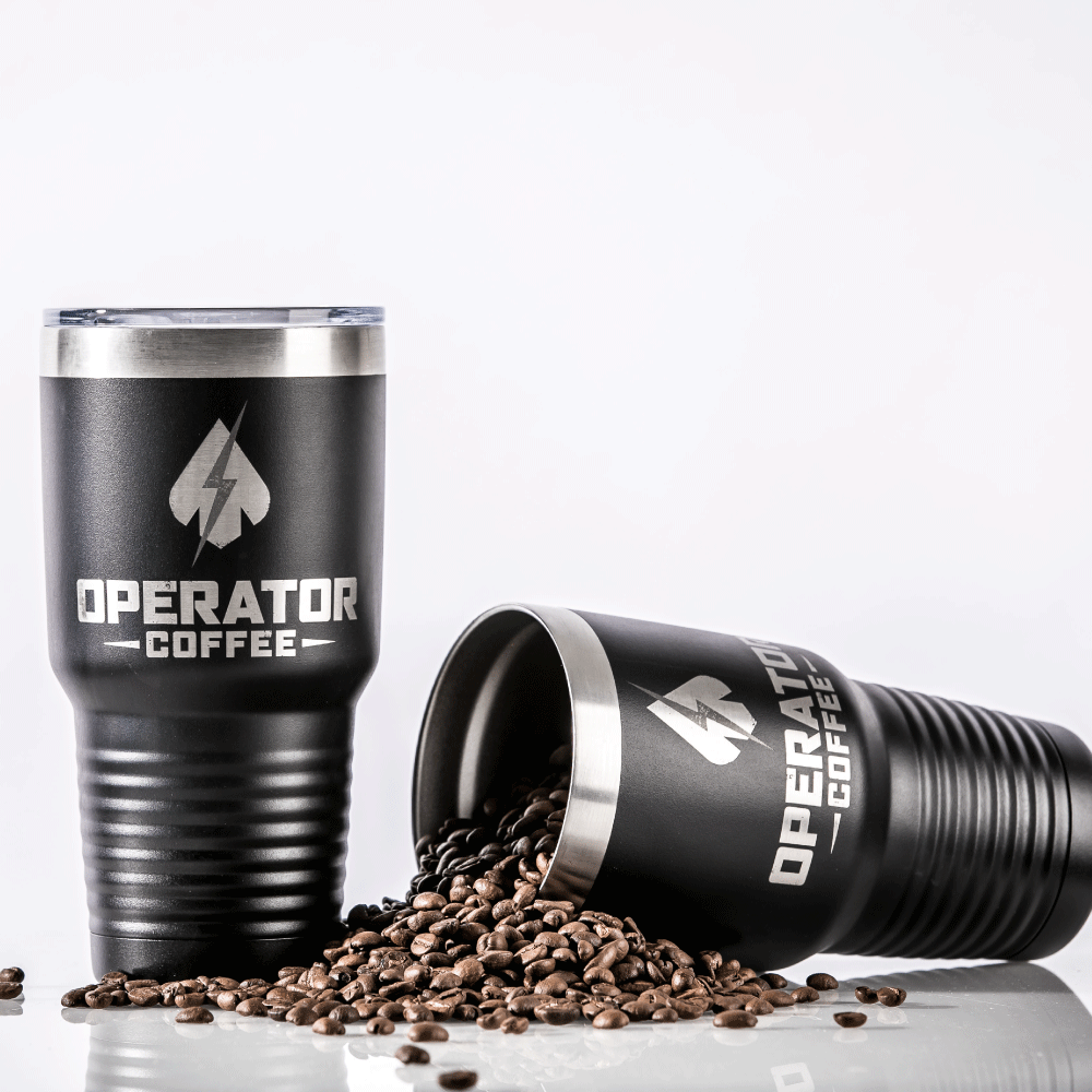 decaffeinated House Blend ground coffee bag alternate view — Operator Coffee