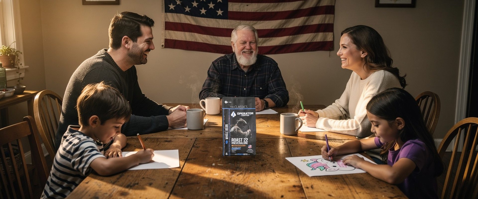 Operator Coffee — veteran-owned fresh-roasted coffee
